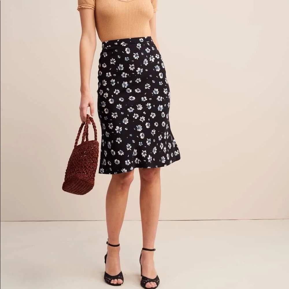 Rouje Carrie Skirt in Bloom 34 XXS